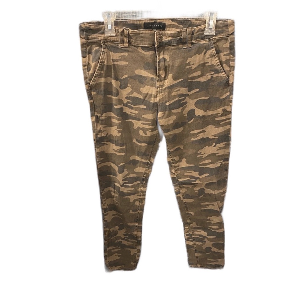 Sanctuary Camo Jegging Pants Business Casual Office Wear